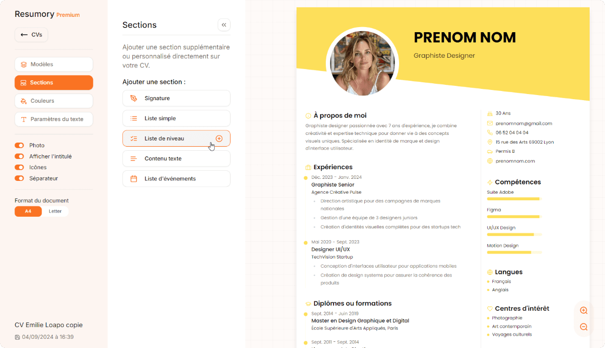 Finish the whole application package in one mobile workspace